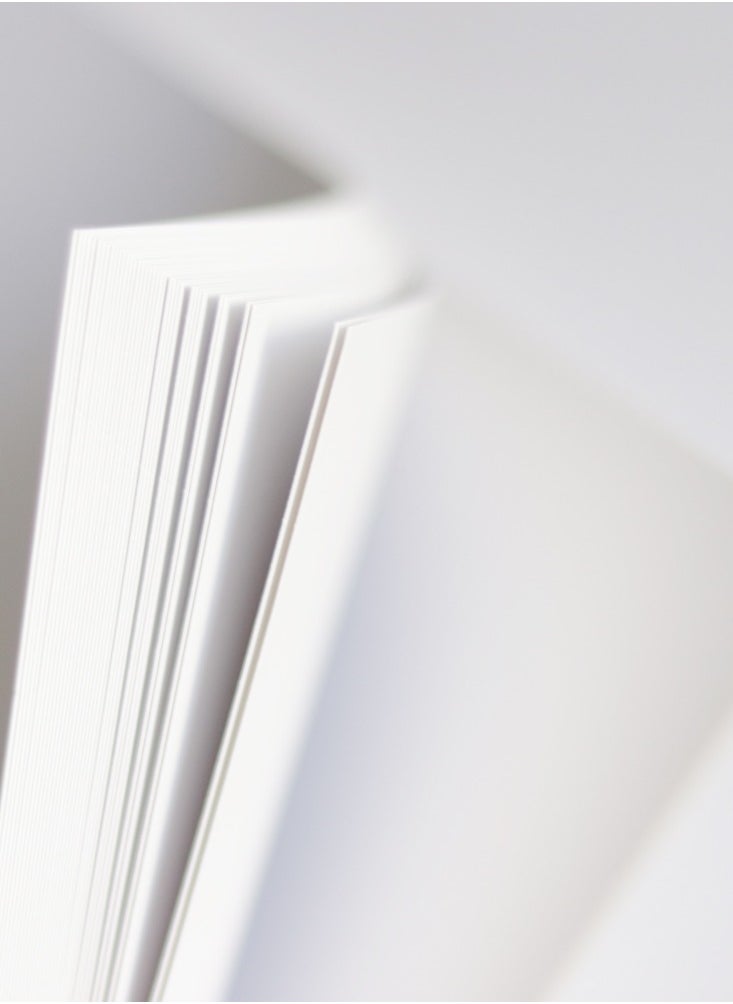 firstnock - A4 Art Matt White Cardstock Paper 250GSM 100 Sheets Card Stock for Brochures, Flyers, Art Prints, Educational Materials, Invitations, Menus, DIY Projects Card Paper Blank White Cards - Image 1