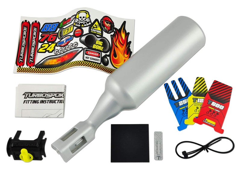 Turbospoke Bicycle Exhaust System V2  Multi - Image 3