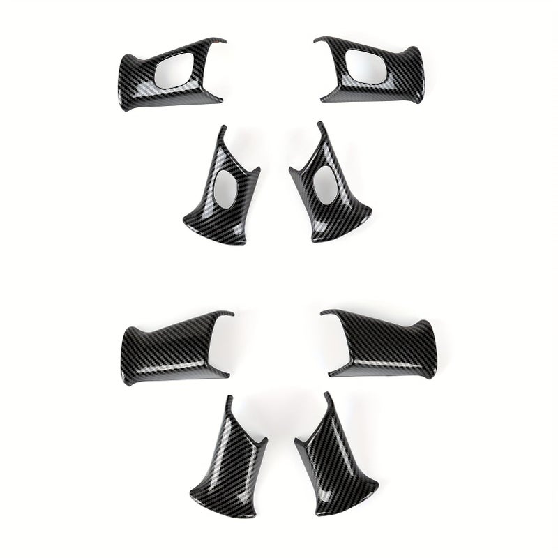 Color B Steering Wheel Stickers Trim Compatible With Chevy Avalanche Express Silverado Suburban Tahoe Trailblazer GMC Envoy Savana Sierra Yukon XL Buick Rainier Hummer H2 Oldsmobile Bravada Cadillac Escalade - Image 5
