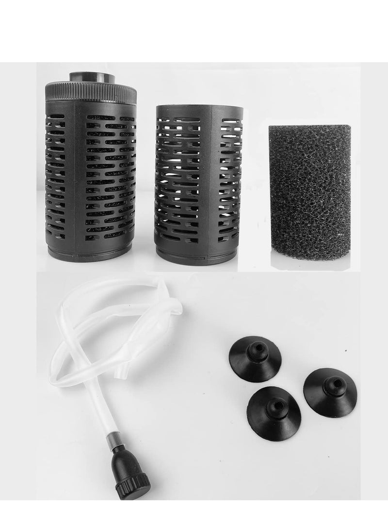 Silent Aquarium Filter Biochemical Filtration Oxygen Enhancer Clean Water Air Pump Make Waves Easy Clean Ideal for 80~120L Tanks - Image 3