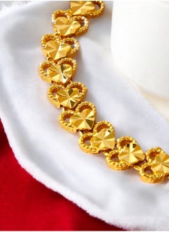 GOLDMAX Elegant 21k Gold Plated Bracelet For Women Size 19cm  - Image 2