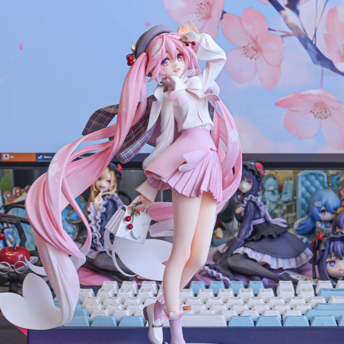 Sakura Hatsune Miku Princess Figure Doll - Image 1
