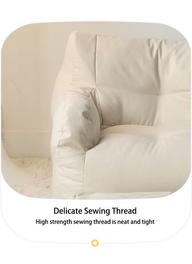 Bean Cushion, Lightweight, Seating For Two, Bean Bag, Extra Large, Bean Sofa, Fatigue Relief, Sofa Cushion, Removable, Washable, Can Be Used As An Armrest On Both Sides, Corner Sofa, Patchwork Sofa, A Small Sofa That You Can Lie Down And Sleep On In The Balcony, Soft Sofa.