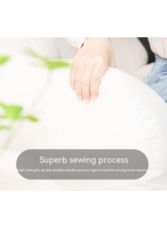 Bean Cushion, Lightweight, Seating For Two, Bean Bag, Extra Large, Bean Sofa, Fatigue Relief, Sofa Cushion, Removable, Washable, Can Be Used As An Armrest On Both Sides, Corner Sofa, Patchwork Sofa, A Small Sofa That You Can Lie Down And Sleep On In The Balcony, Soft Sofa.