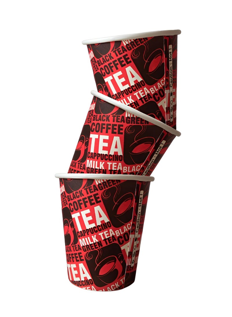 Paper Cups 6.5oz - Disposable Eco-Friendly Hot & Cold Drink Cups | 1000pcs | Ideal for Coffee, Tea, Parties, Offices & Catering Use - Image 2