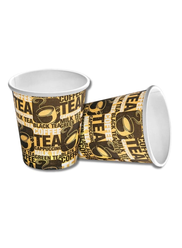 Paper Cups 6.5oz - Disposable Eco-Friendly Hot & Cold Drink Cups | 1000pcs | Ideal for Coffee, Tea, Parties, Offices & Catering Use - Image 4