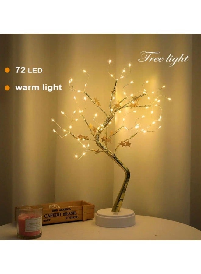 GGEROU Christmas Lighted Birch Tree Light, Christmas Decorations 72 Led Fairy Light Spirit Tree Fairy Light Spirit Tree Twinkling Tree Lamps - Image 2