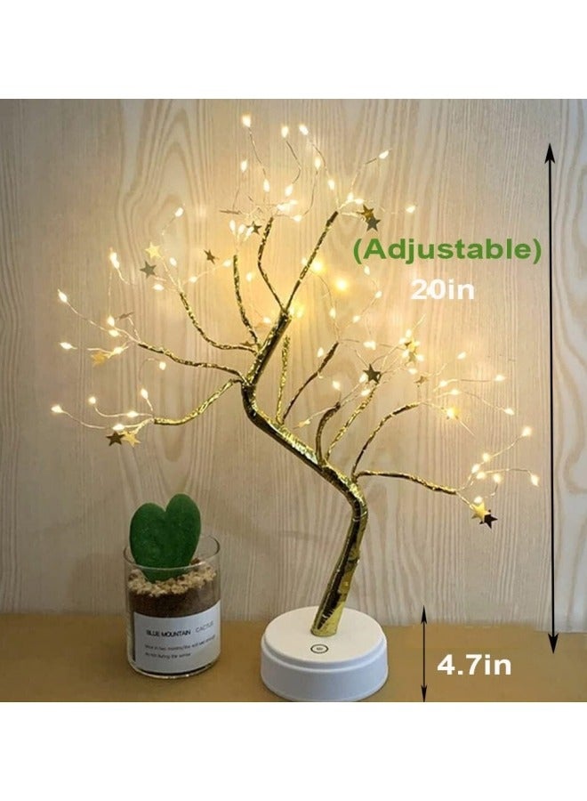 GGEROU Christmas Lighted Birch Tree Light, Christmas Decorations 72 Led Fairy Light Spirit Tree Fairy Light Spirit Tree Twinkling Tree Lamps - Image 3