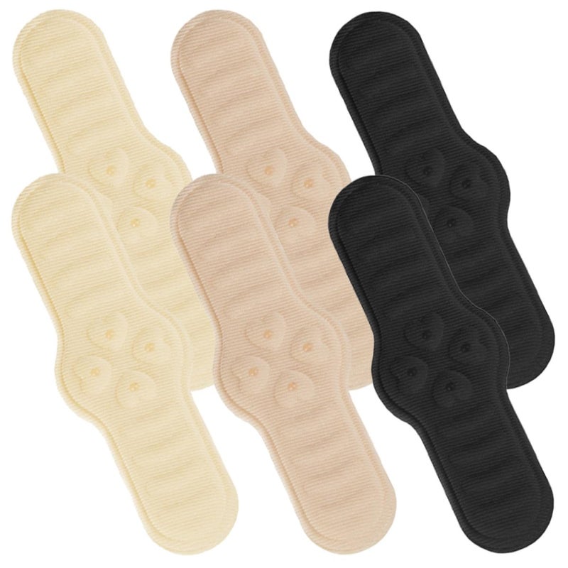 Self Adhesive Heel Grips Pads 6Pcs Anti Slip Cushion Inserts For High Heel Shoes Prevent Blisters - Image 2