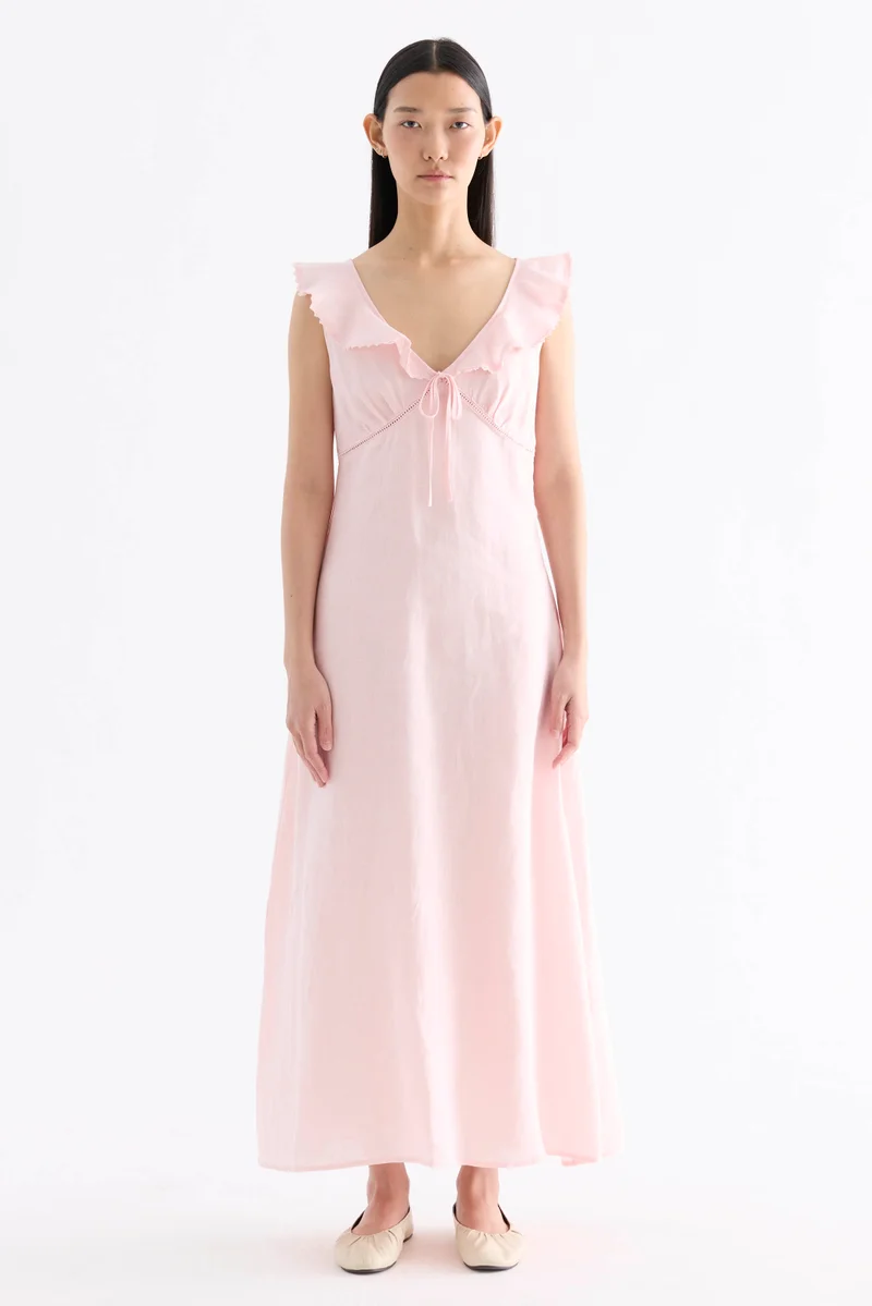 ذا اديتورز ماركت Zenrelda Ruffle-Collar Bustier Dress