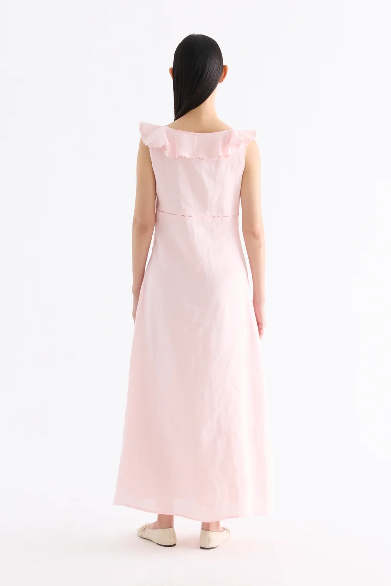 ذا اديتورز ماركت Zenrelda Ruffle-Collar Bustier Dress