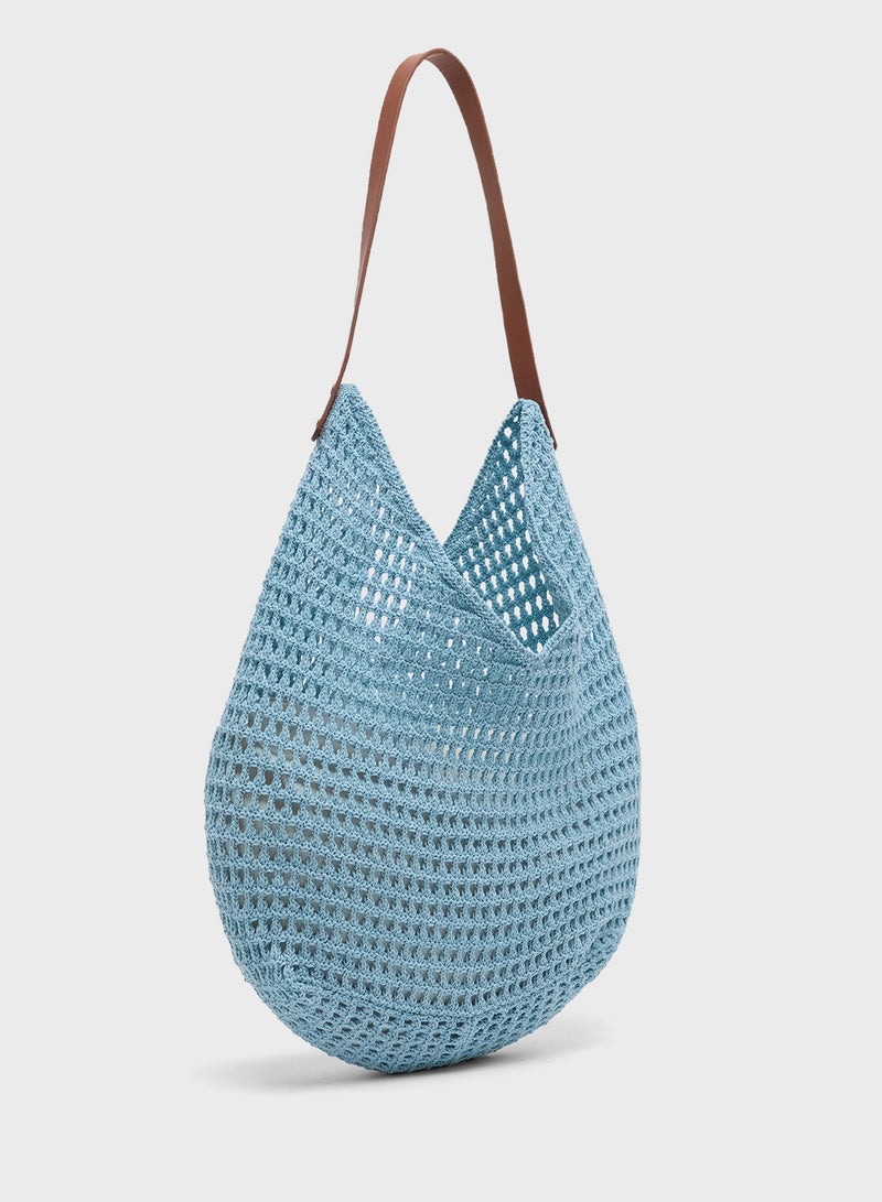 Ginger Crochet Design Tote Bag - Image 3