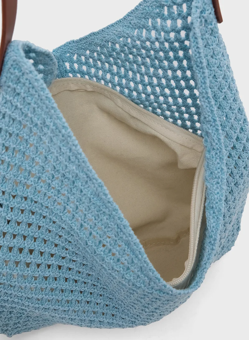 Ginger Crochet Design Tote Bag