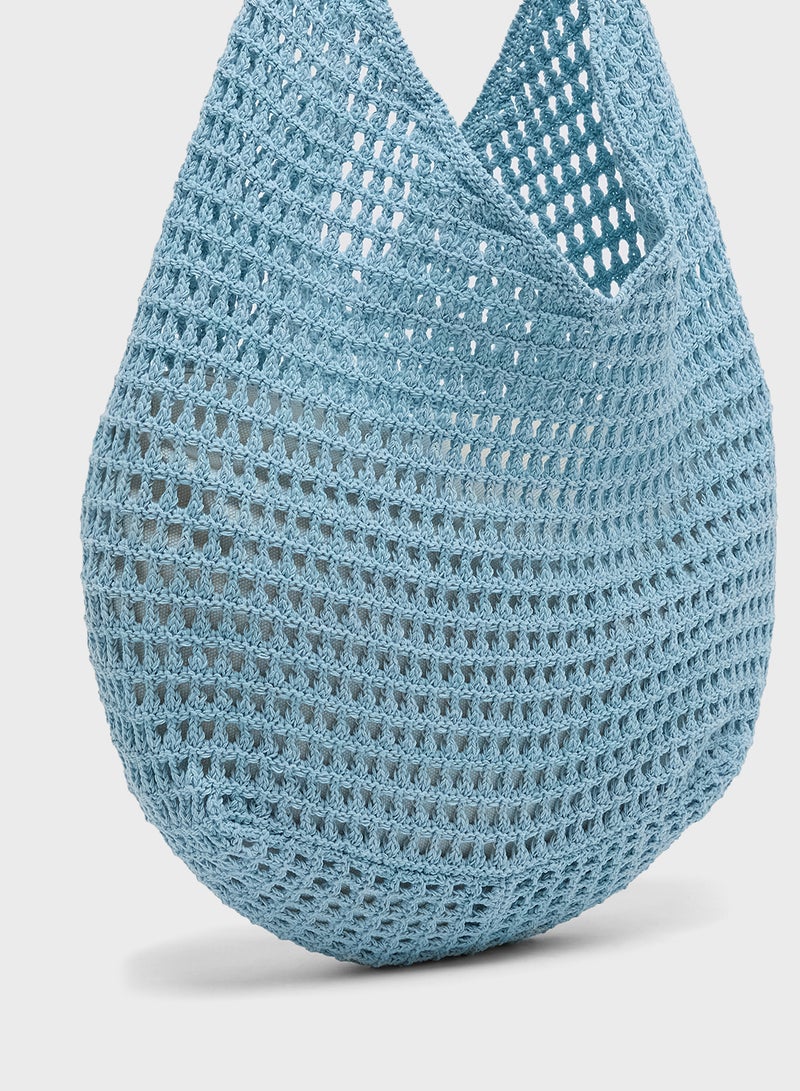 Ginger Crochet Design Tote Bag - Image 4