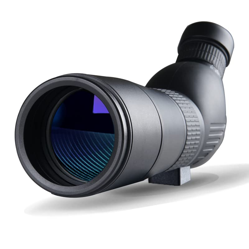 ZHIZUKA 20-60 X 60 Zoom Spotting Scope with Tripod Stand+Shoulder Carrying Case. High Power Long Range Waterproof and Fogproof Scope for Stargazing, Scenery, Wildlife, Bird Watching Shooting Hunting. - Image 1