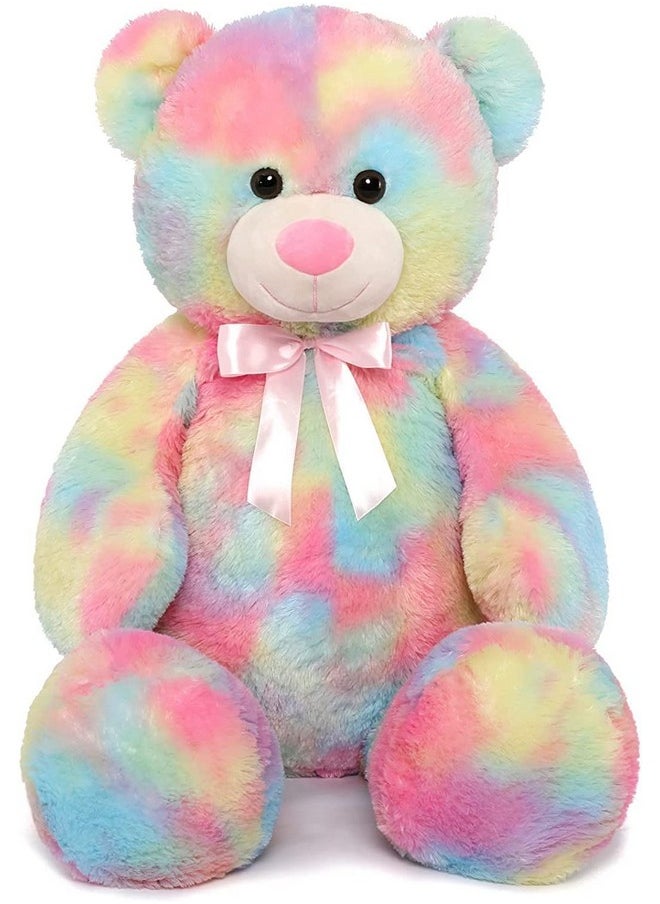 AVSHUB AVSHUB Animal Plush Toy, Safe for Kids, Soft Toy for Girls and Boys, Soft Toys Playing Home Decoration Gift (Rainbow)  - Image 1