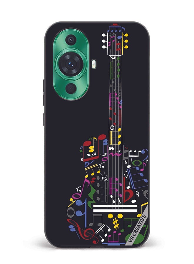 VR CREATIVE Protective Case Cover For Huawei nova 11 Pro Guitar Design Multicolour  - Image 1