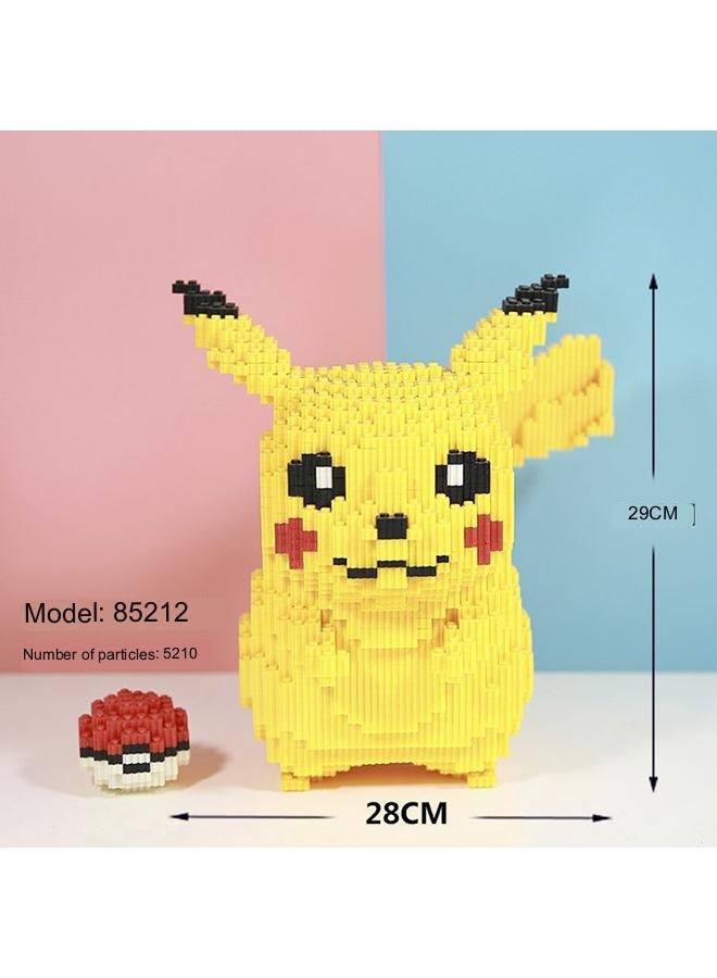 Oversized Pikachu Small Particles Children's Assembled Building Blocks - Image 2
