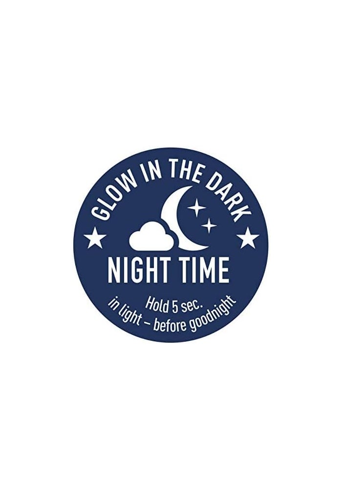 BIBS Pacifiers Colour Collection | Natural Rubber Baby Pacifier | Set of 2 BPA-Free Soothers | Made in Denmark | 18+ Months (Pack of 2) | Blush Night - Image 5