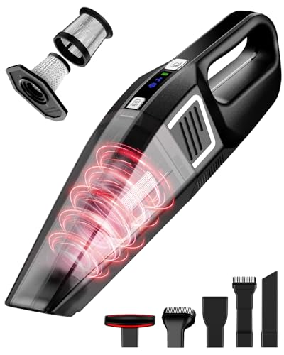 Evekas Handheld Vacuum Cordless 9000PA Strong Suction 2 Suction Modes Fast TypeC Charging Lightweight Portable Car Vacuum Cleaner for Home Pet Office - Image 1