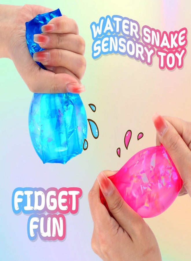 Sonwyoung 10 Pcs Wigglers Water Snake Fidget Toy 5.1inch Water Snakes Trick Stress Toy Tricky Wiggly Wiggler Tube for Home School Birthday Gifts - Image 4