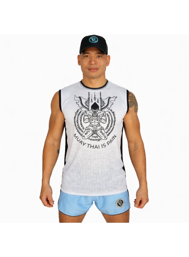 BLYSS Performance Gear Tank Top MTP White - Image 2