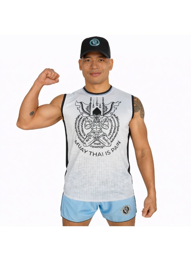 BLYSS Performance Gear Tank Top MTP White - Image 3