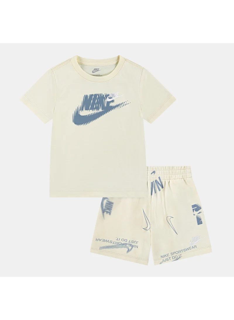 Nike Kids' Club Brand Energy T-Shirt and Shorts