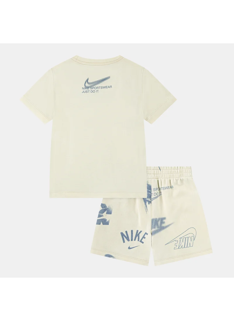 Nike Kids' Club Brand Energy T-Shirt and Shorts