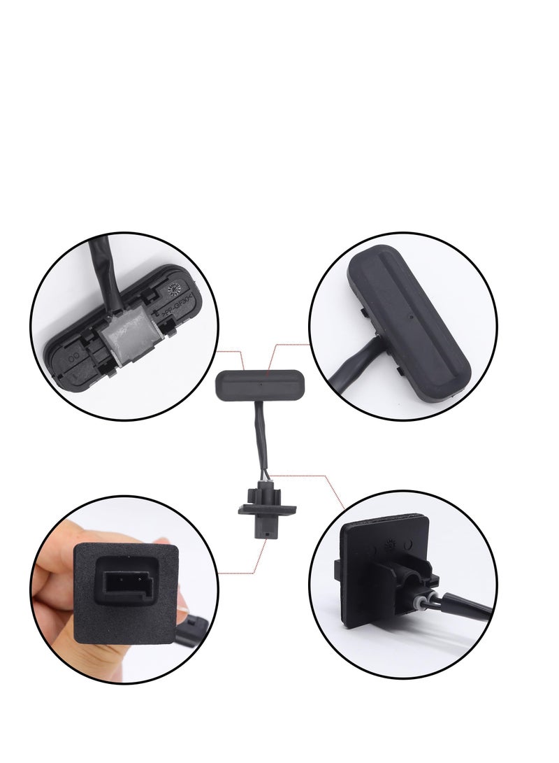 Zikra Tailgate Boot Opening Switch 13422268, Rear Tailgate Door Release Handle Switch Lock Actuator, Compatible Trunk Release Switch for Cruze - Trunk Handle Button Replacement - Image 2