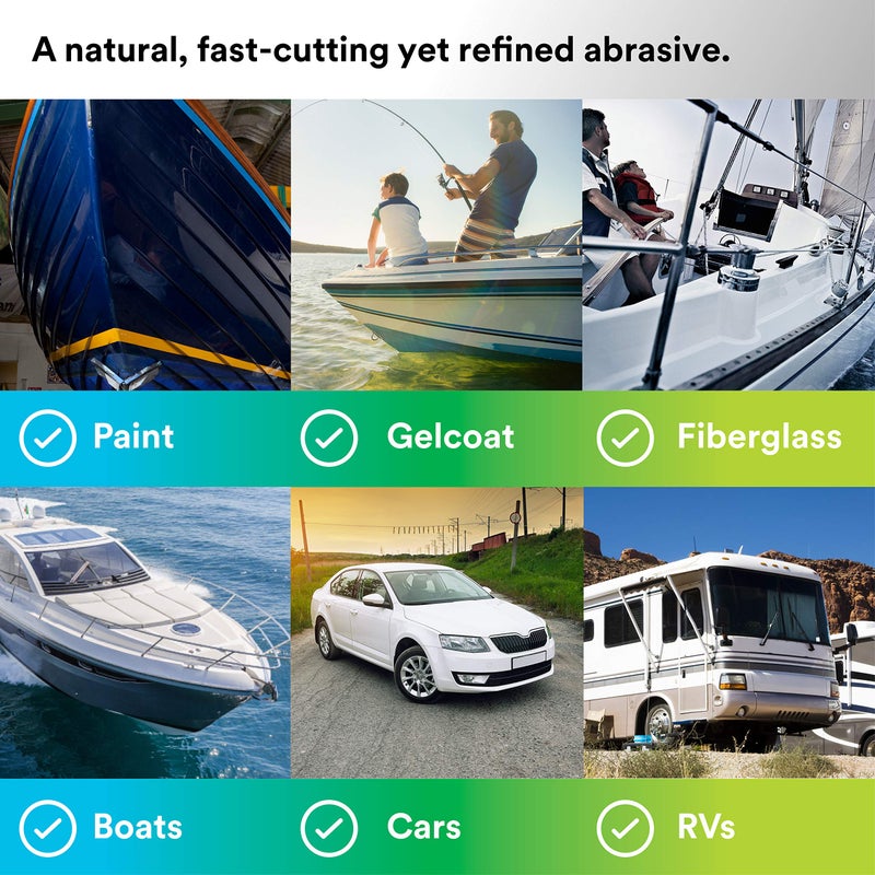 3M Wool Polishing Pad (05713) â€“ For Boats, Cars, Trucks and RVs â€“ Single-Sided â€“ 9 Inches , Yellow - Image 4