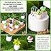 FFNIU 26Pcs Miniature Potted Plants Mini Artificial Plants 112 Scale Doll House Accessories Suitable for Dollhouse Decoration Christmas Birthday Present DIY Handicrafts - Image 4
