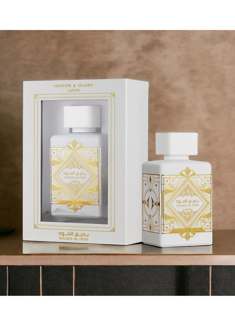 Lattafa - LATTAFA Bade'e Al Oud Honor & Glory EDP Perfumes 100ml for women and men - Image 1