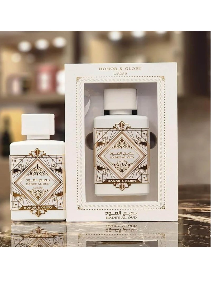 Lattafa - LATTAFA Bade'e Al Oud Honor & Glory EDP Perfumes 100ml for women and men - Image 1