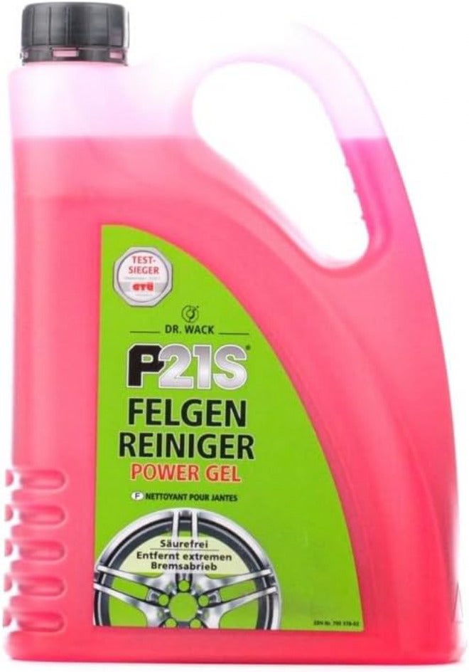 Dr. Wack P21S Wheel Rim Cleaner Power Gel 2 L I Premium Rim Cleaning for All Rims I The Original Since 1976 I Acid Free I High-Quality Rim Care - Made in Germany Storage burden minimized build - Image 1