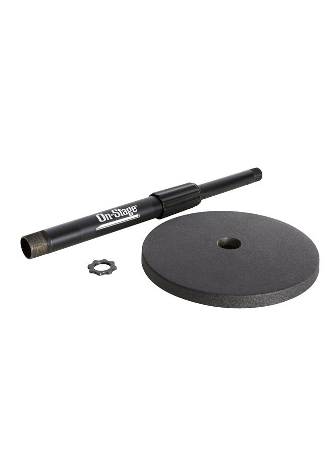 OnStage On-Stage DS7200B Adjustable Desktop Microphone Stand, Black - Image 3
