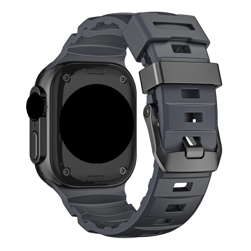 Bluejw Replacement 45mm 49mm 42mm 46mm Luxury FKM Sport Watch Band for Apple Watch Ultra Series 10 9 8 – Durable, Comfortable & Stylish Strap to Replace Your Watch Band - Image 5