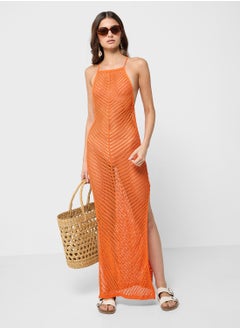 Ginger Strappy Crochet Beach Coverup  - Image 4