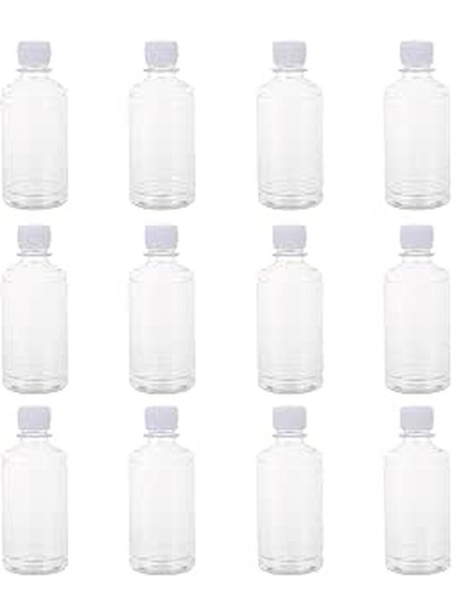 12pcs 250ml Leakproof Laboratory Reagent Bottles for Chemistry Experiments - Image 1