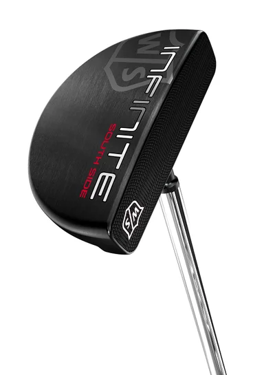 Wilson Infinite South Side Putter Men's Golf Club - Black, Right Handed, Loft 3 degrees, Steel, 34"