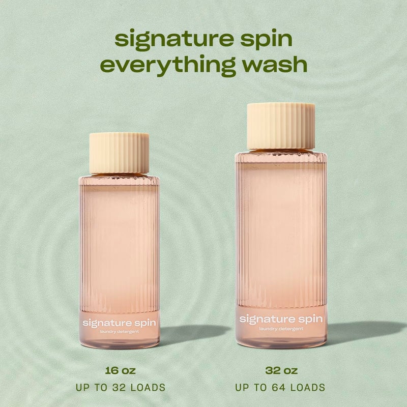 Snif Signature Spin Laundry Detergent, Classic, Clean and Crisp Scent, 32 Loads, Non-Irritating to Skin, Clean, Non-Toxic, Vegan, Cruelty Free, 16oz - Image 2