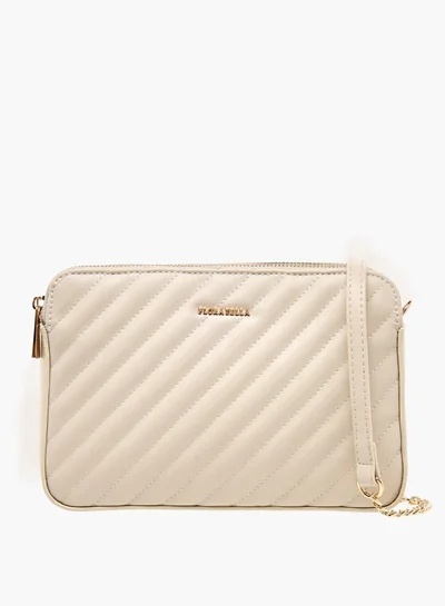 فلورا بيلا من شو إكسبرس Women Quilted Crossbody Bag with Zip Closure and Adjustable Strap