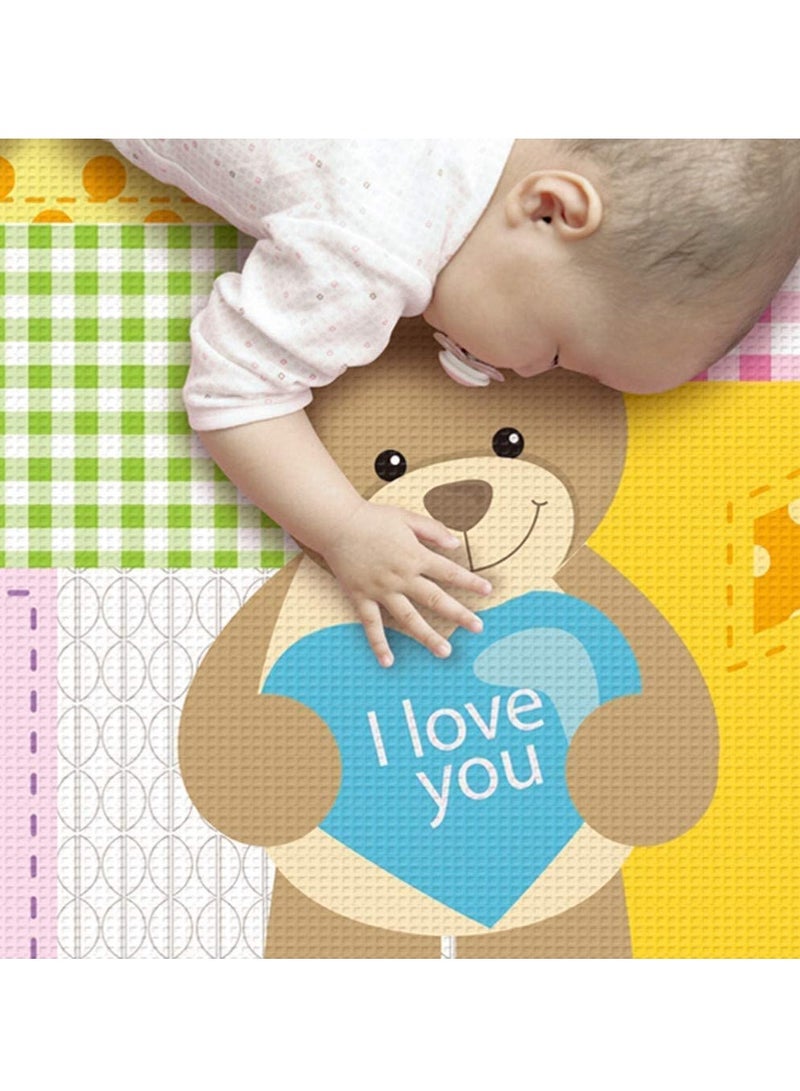 YelaJoy Baby Crawling Mat , 100*180*1 cm Non Toxic Floor Mat,Double-Sided Waterproof Baby Play Mat for Toddler Boy Girl - Image 5