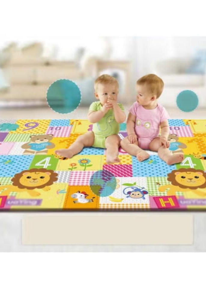 YelaJoy Baby Crawling Mat , 100*180*1 cm Non Toxic Floor Mat,Double-Sided Waterproof Baby Play Mat for Toddler Boy Girl - Image 3