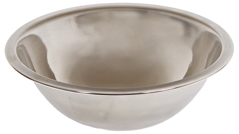 Crestware 112Quart Stainless Steel Mixing Bowl 1 Silver