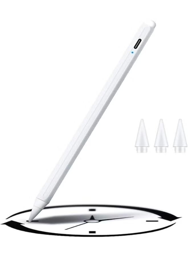 Digital Stylus Pen for iPad with Replaceable Tips, High Precision Touch Pencil for Drawing, Writing, Note Taking and Creative Work, Compatible with Multiple iPad Models - Image 1