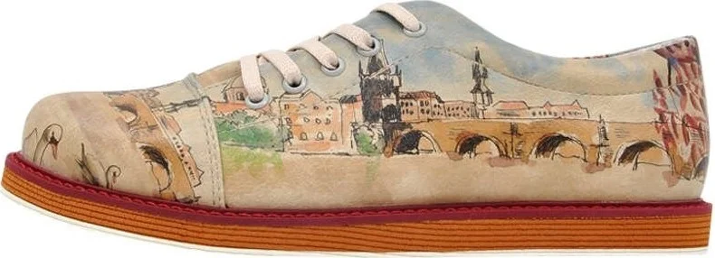 Dogo Swans On The River / Design Printed Vegan / Broke-s Women's Shoes