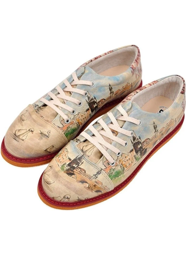 Dogo Swans On The River / Design Printed Vegan / Broke-s Women's Shoes