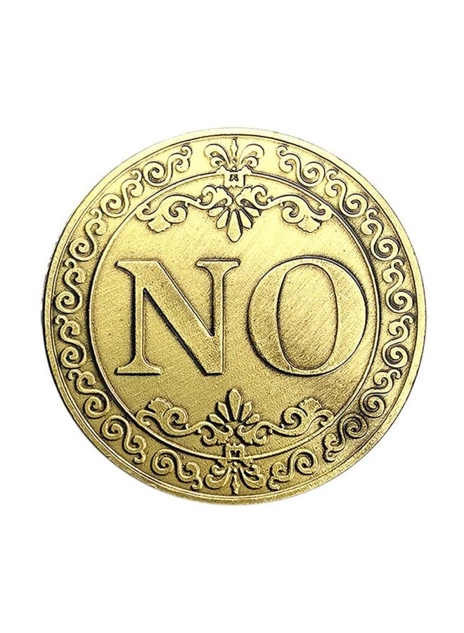 aeen Vintage YES or NO Decision Coin – Collectible Challenge Coin for Games, Gifts & Coin Collectors | Fun Coin - Image 3
