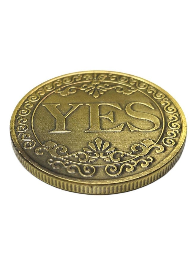 aeen Vintage YES or NO Decision Coin – Collectible Challenge Coin for Games, Gifts & Coin Collectors | Fun Coin - Image 5